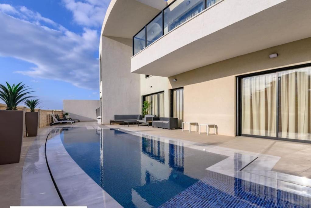 Top-Class Luxury Villa Bsamim With Full Sea View Heated Pool !!!! Eilat Buitenkant foto