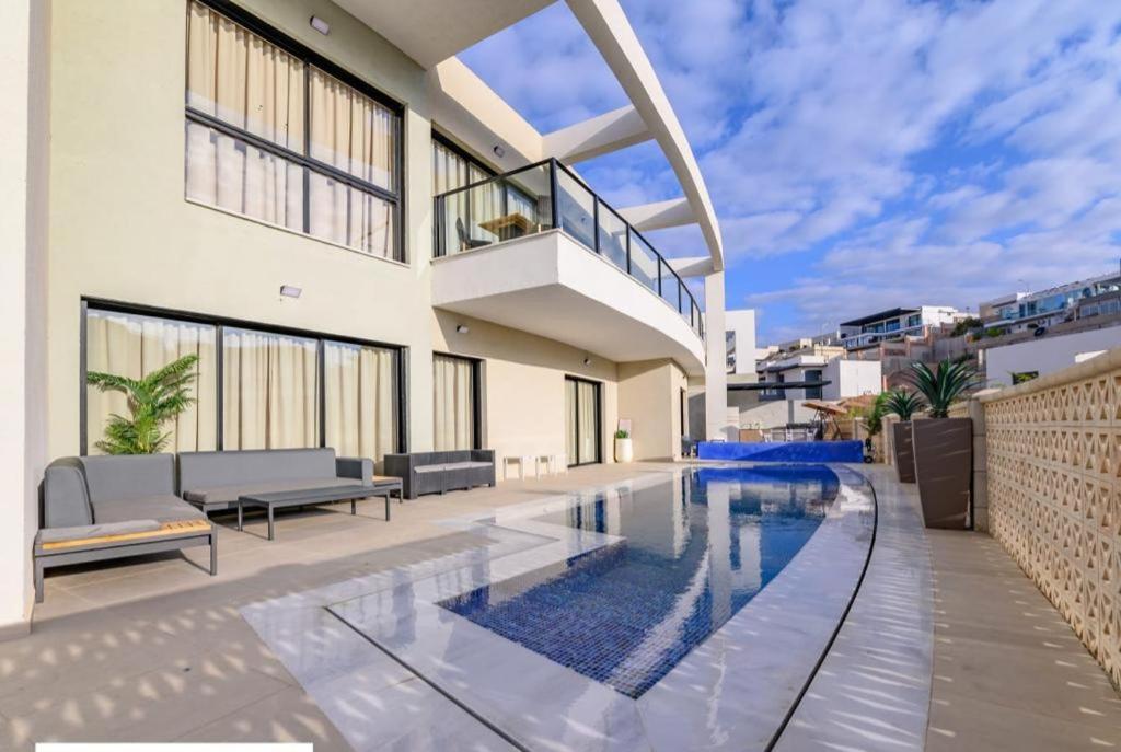 Top-Class Luxury Villa Bsamim With Full Sea View Heated Pool !!!! Eilat Buitenkant foto