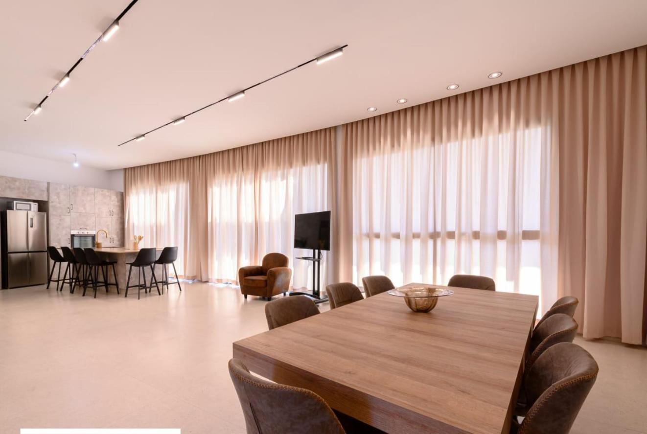 Top-Class Luxury Villa Bsamim With Full Sea View Heated Pool !!!! Eilat Buitenkant foto