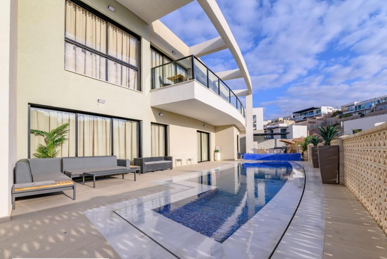Top-Class Luxury Villa Bsamim With Full Sea View Heated Pool !!!! Eilat Buitenkant foto